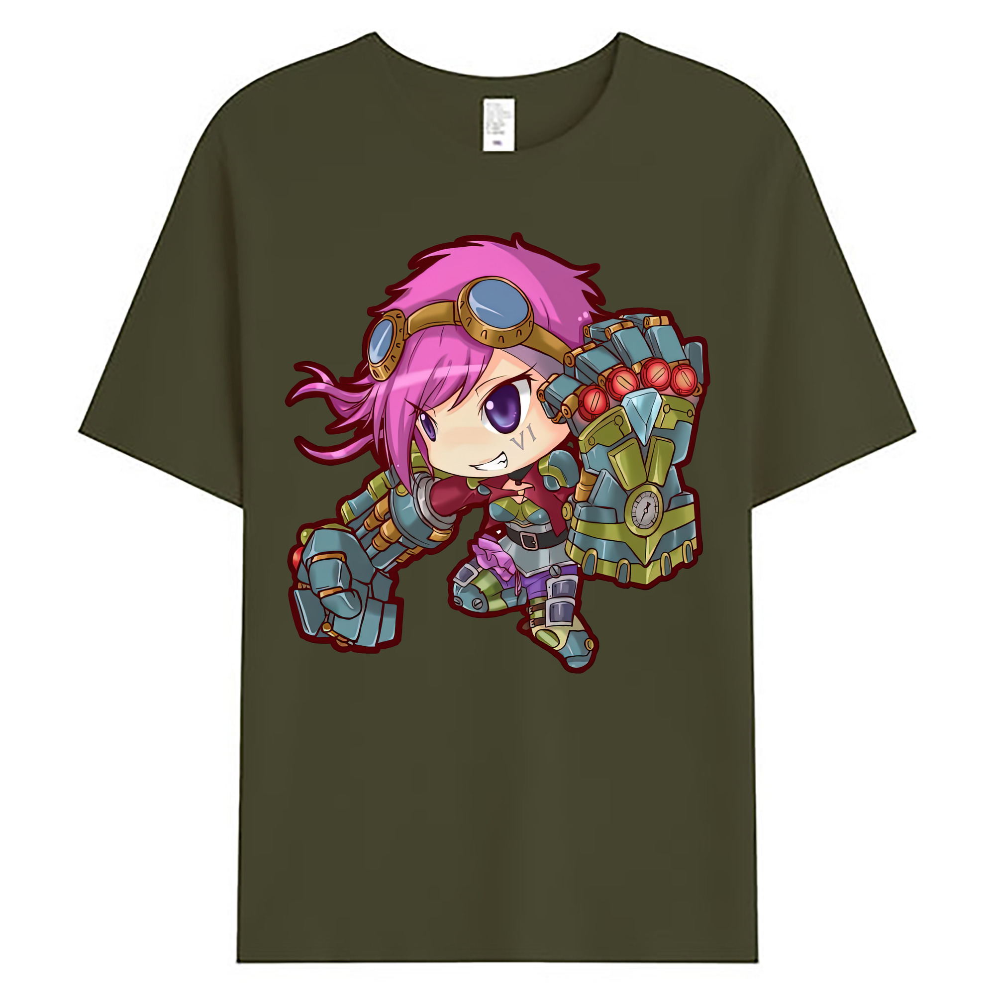 （画像用） リーグ・オブ・レジェンド League of Legends LOL 綿100％ メンズ半袖Tシャツ｜肌触りやわらか＆通気性